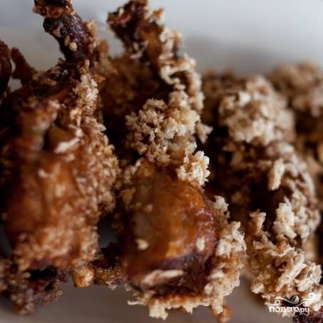 Рецепт: Лягушачьи лапки, жареные | Маринованные в соевом соусе и с имбирем