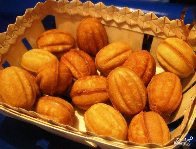 Печенье «Грибы и орехи»