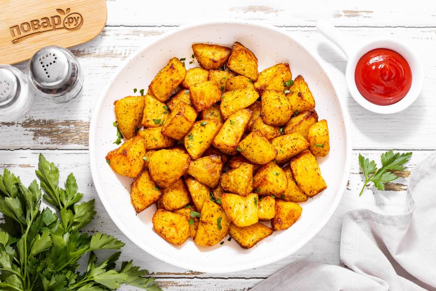 Картошка в аэрогриле