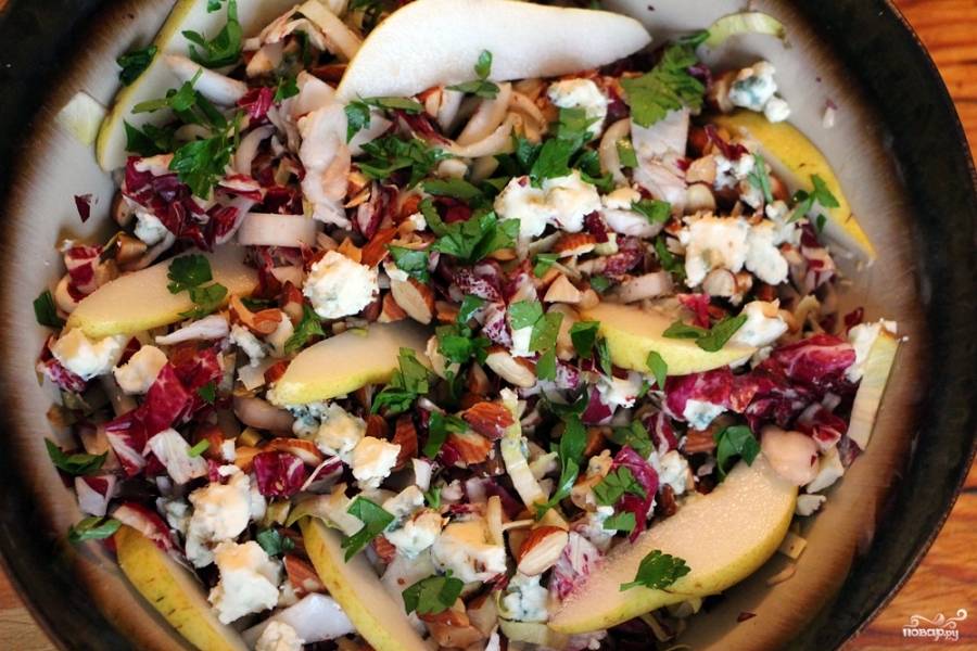 Рецепты с салатом радичио