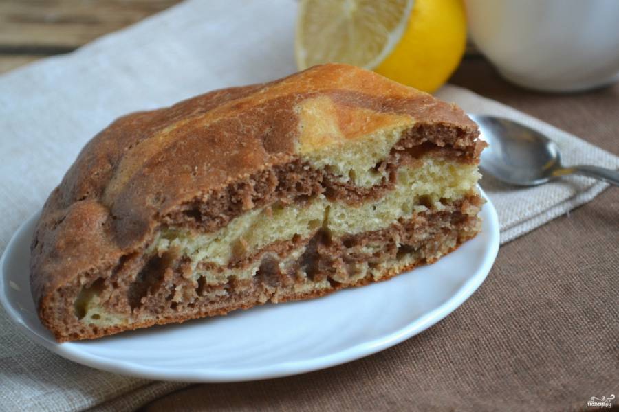 Как приготовить бисквитный торт Зебра на кефире: простой рецепт