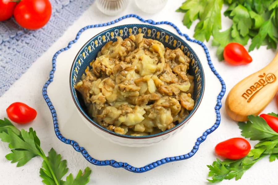Запеченные баклажаны на зиму