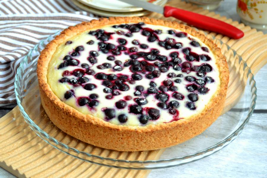 Сметанник со смородиной