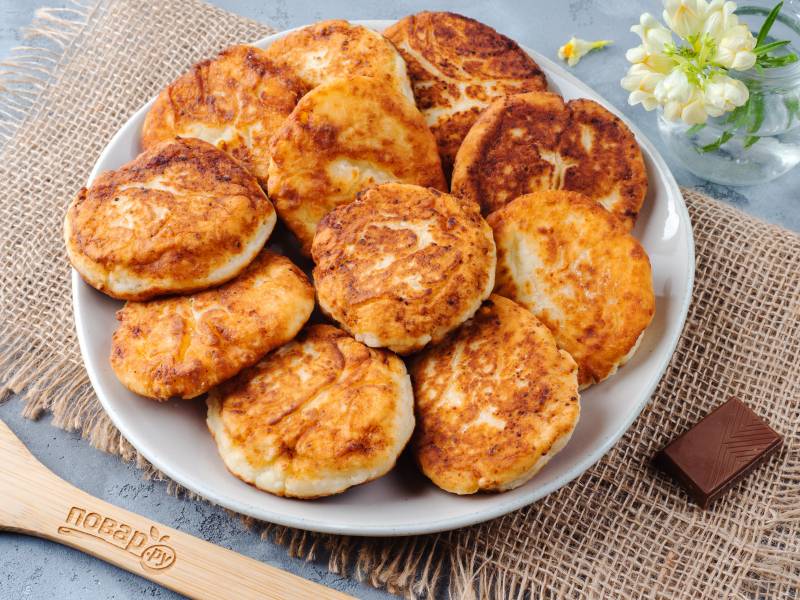 Сырники из обезжиренного творога - пошаговый рецепт с фото на Повар.ру