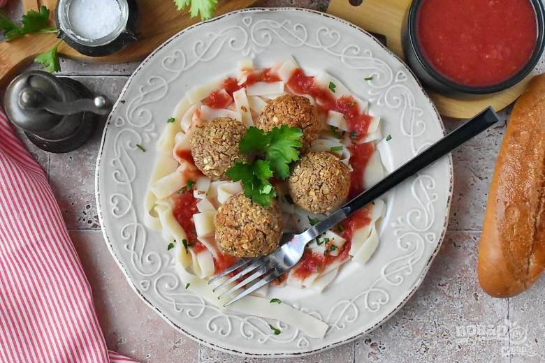 Постные фрикадельки