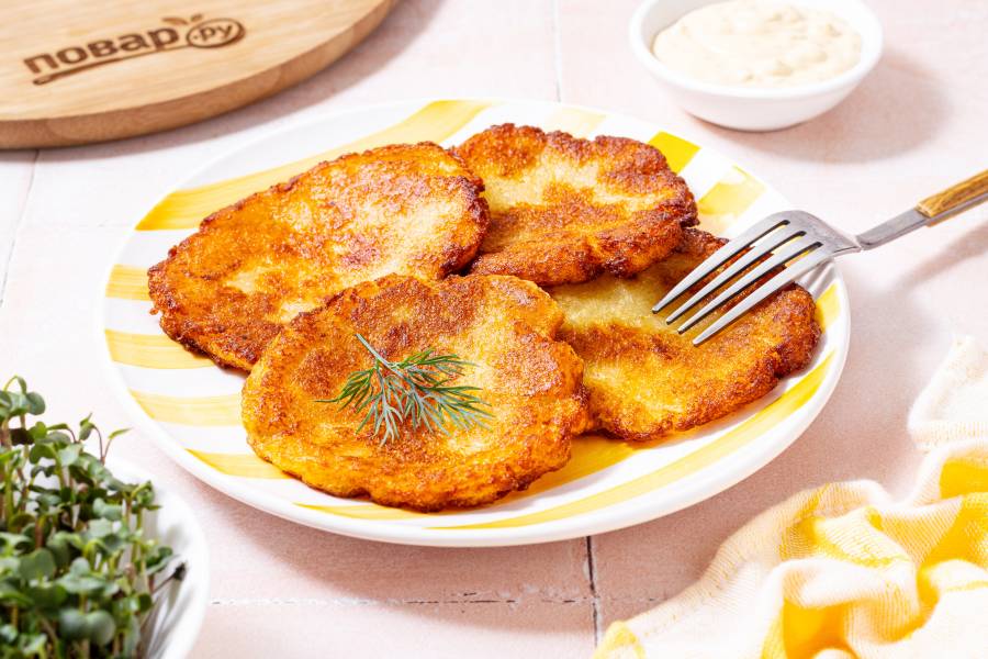 Постные драники