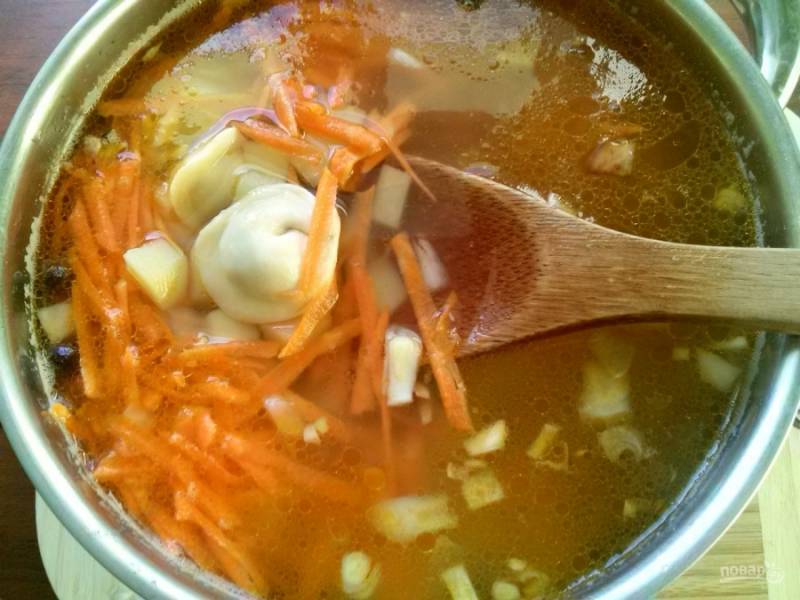 Суп с пельменями | Пикабу
