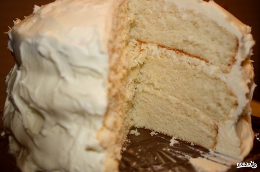 Торт «Монастырская изба» со сметанным кремом