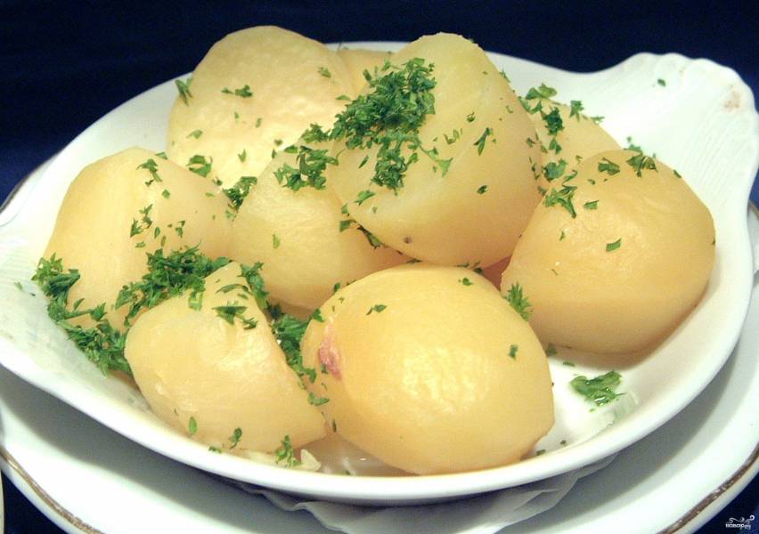 Блюда из вареной картошки