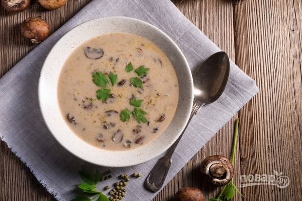 Грибной суп пошаговый рецепт с видео и фото – Европейская кухня: Супы