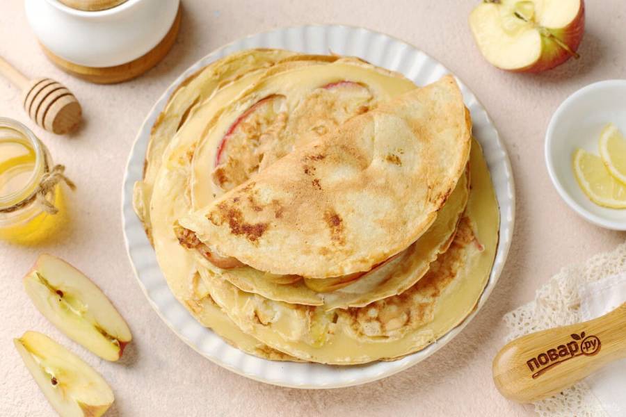 Блины с припеком