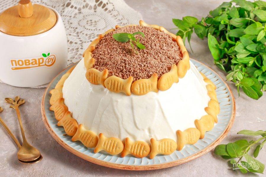 Торт из печенья: рецепт Как приготовить с фото — PapiGutto