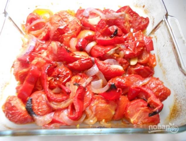 Запекайте овощи при 180 градусах в духовке в течение 25-30 минут.