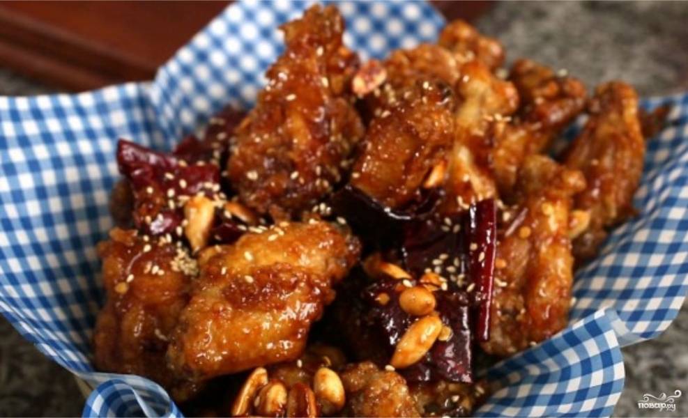 Курица с хрустящей корочкой