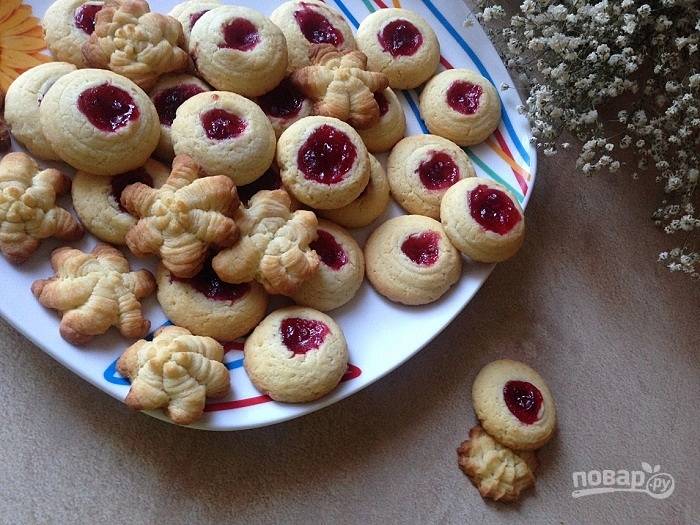 Очень вкусное печенье курабье рецепт — 4 способа приготовления