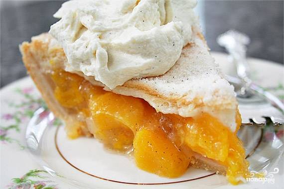 Пирог с абрикосами в мультиварке — рецепт с фото