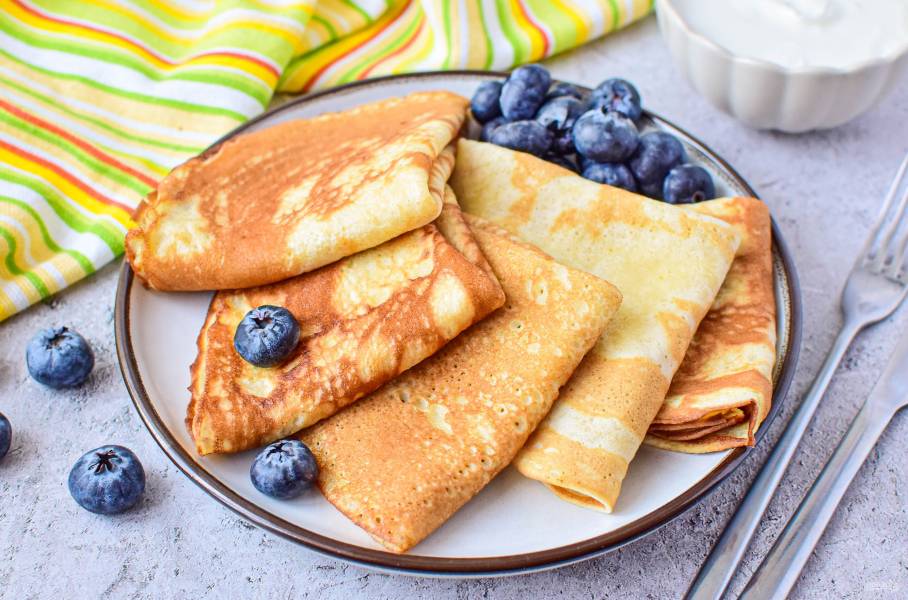 Блины быстро и вкусно