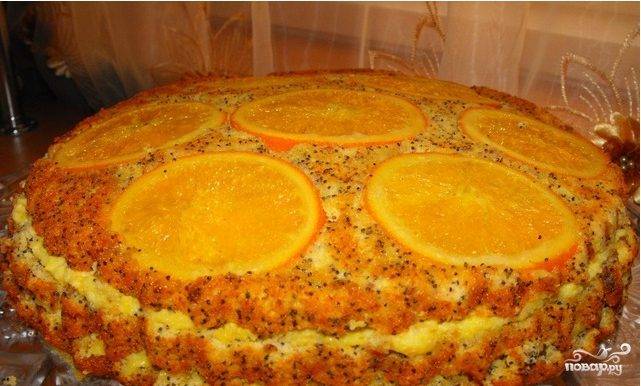 Как приготовить Торт с апельсинами просто рецепт пошаговый