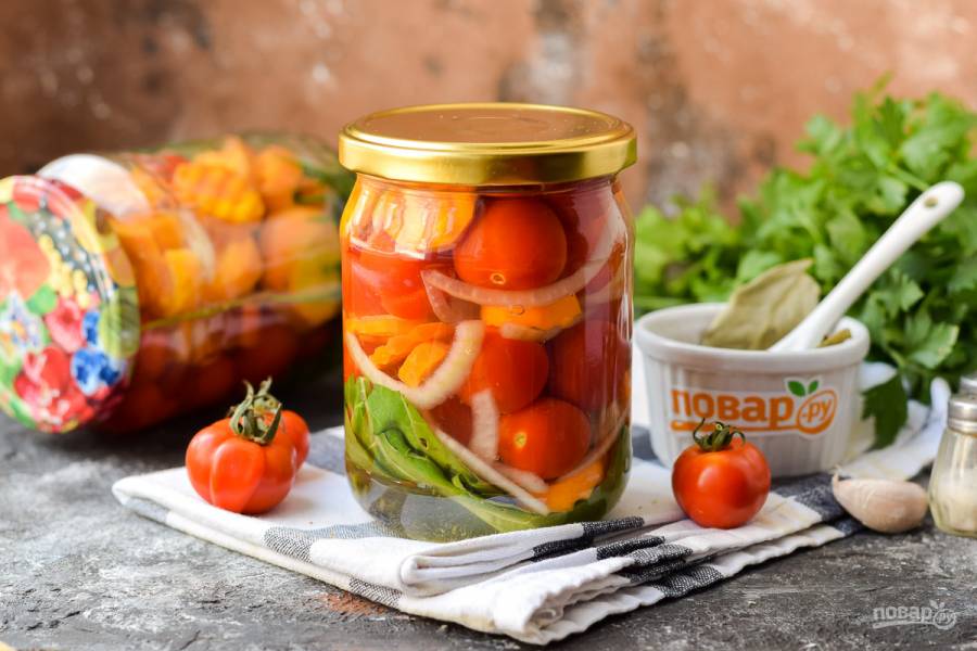 Морковь с луком на зиму