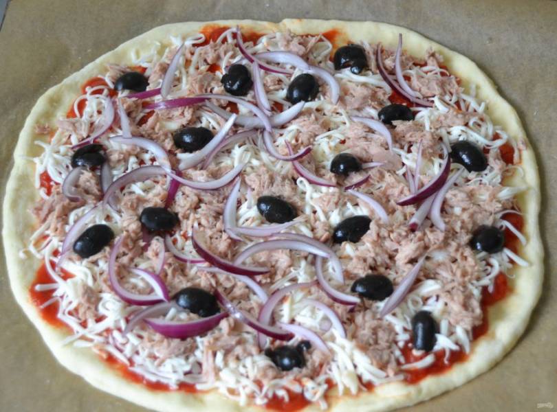 Пицца с Фетаксой «С маслинами и паприкой»