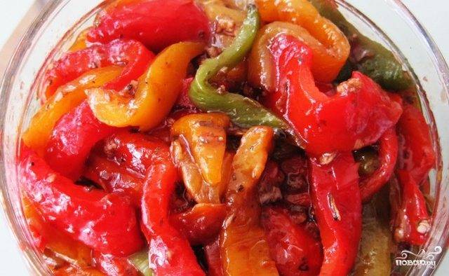 Рецепт жареного перца с томатной подливой | Меню недели