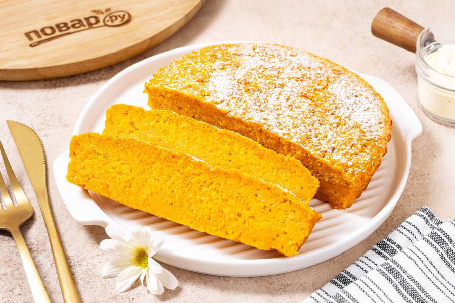 Морковная запеканка