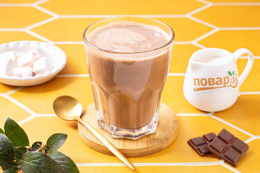 Какао на молоке готово!