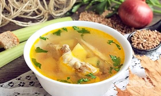 Куриный суп с картошкой в мультиварке