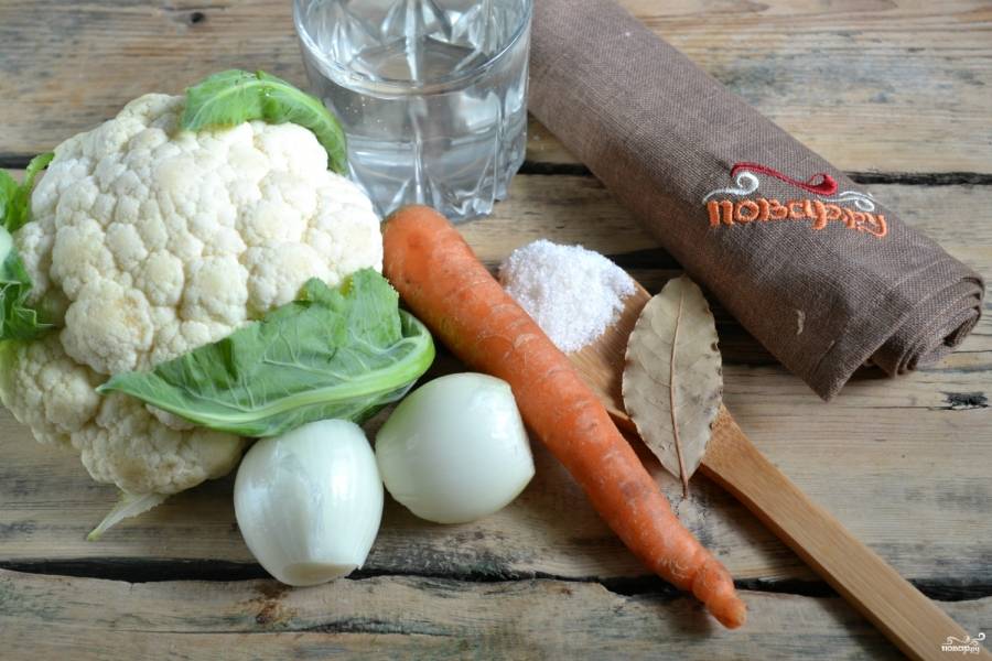 Маринованная цветная капуста с овощами — рецепт с фото пошагово
