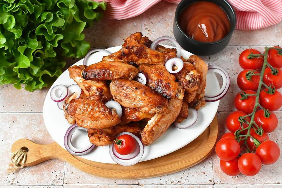 Куриные крылышки в духовке