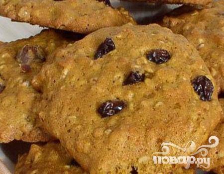 Рецепт овсяного печенья с шоколадной крошкой и диетическое овсяное печенье и еще 39 вкусных домашних рецептов