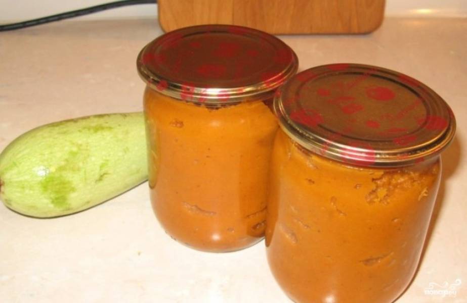 Кабачки с перцем на зиму