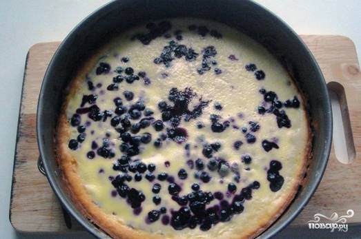 Пирог с черникой на кефире - рецепты с фото