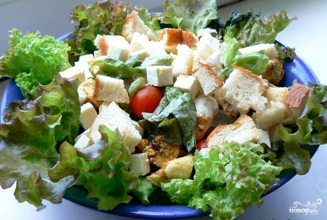 Греческий салат с брынзой - Лайфхакер