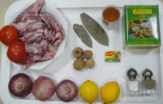 Баранина с помидорами по-арабски — рецепт с фото