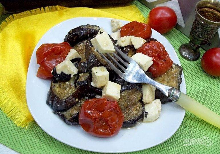 Салат баклажановый рай рецепт с фото пошагово