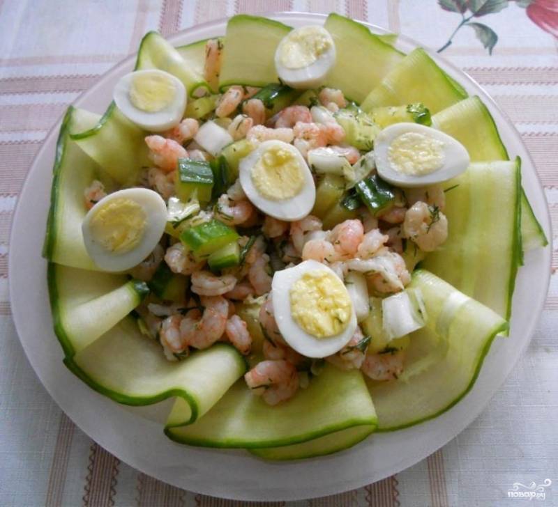 Салат с креветками, ананасами и пекинской капустой - рецепт автора Халида Абузарова🥰