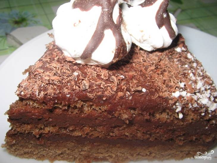 Шоколадный торт на кефире «Фантастика» в мультиварке и духовке