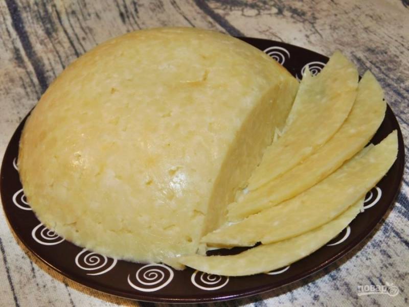 Рецепт твердого домашнего сыра