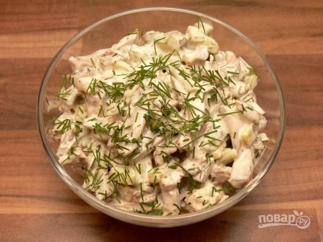 Рецепты салатов с языком и маринованными огурцами