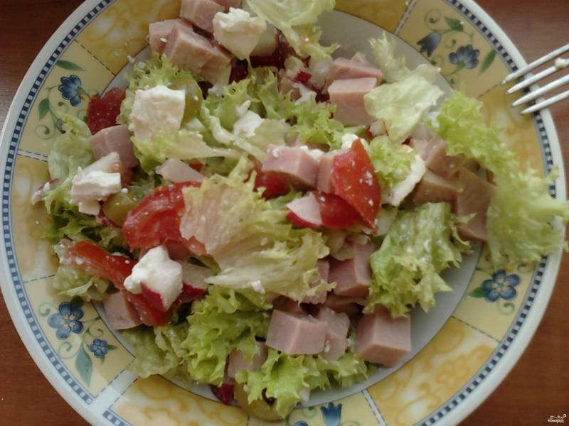 Как приготовить рецепт Крабовый салат слоеный