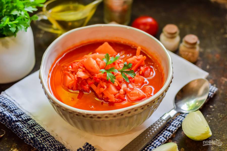 Суп с лечо – пошаговый рецепт приготовления с фото