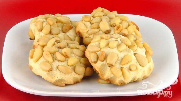 Печенье с кедровыми орешками - рецепт автора Kashrytav