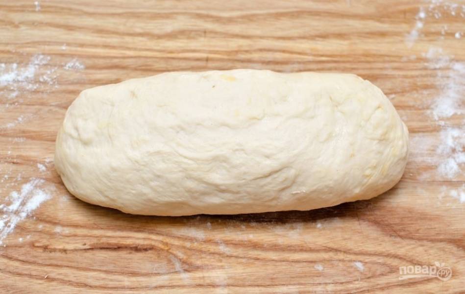 11.	Сформируйте из полученного пласта буханку хлеба.