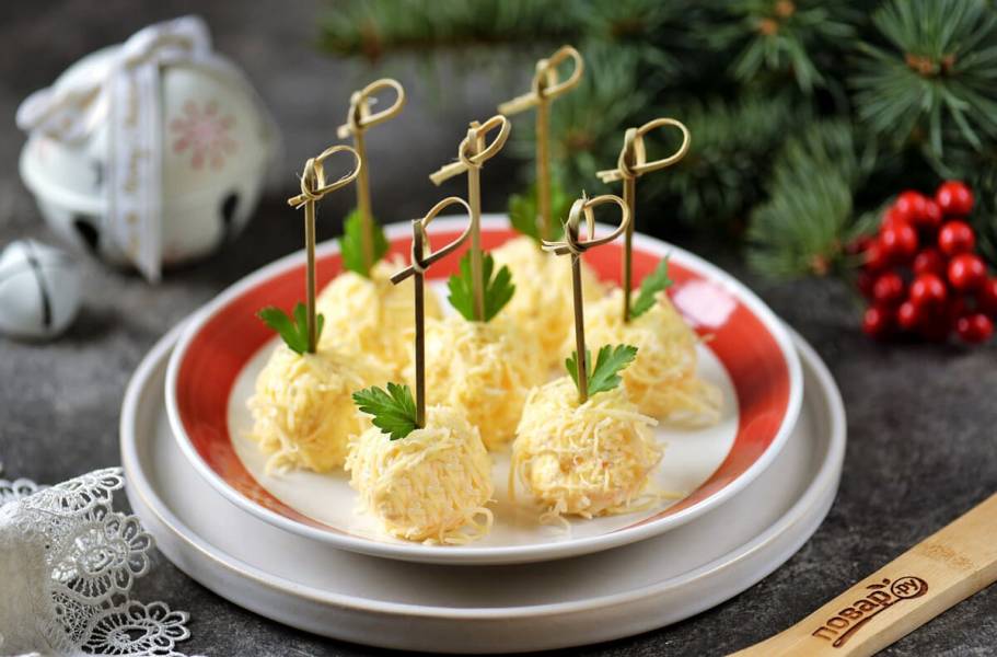 Закуски на Рождество