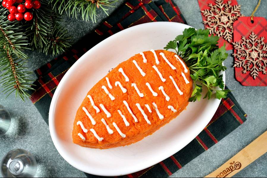 салат морковка по корейски колбаса огурец | Дзен