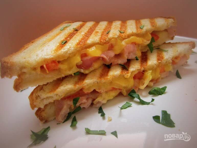 Бутерброды в сэндвичнице - пошаговый рецепт с фото на биржевые-записки.рф