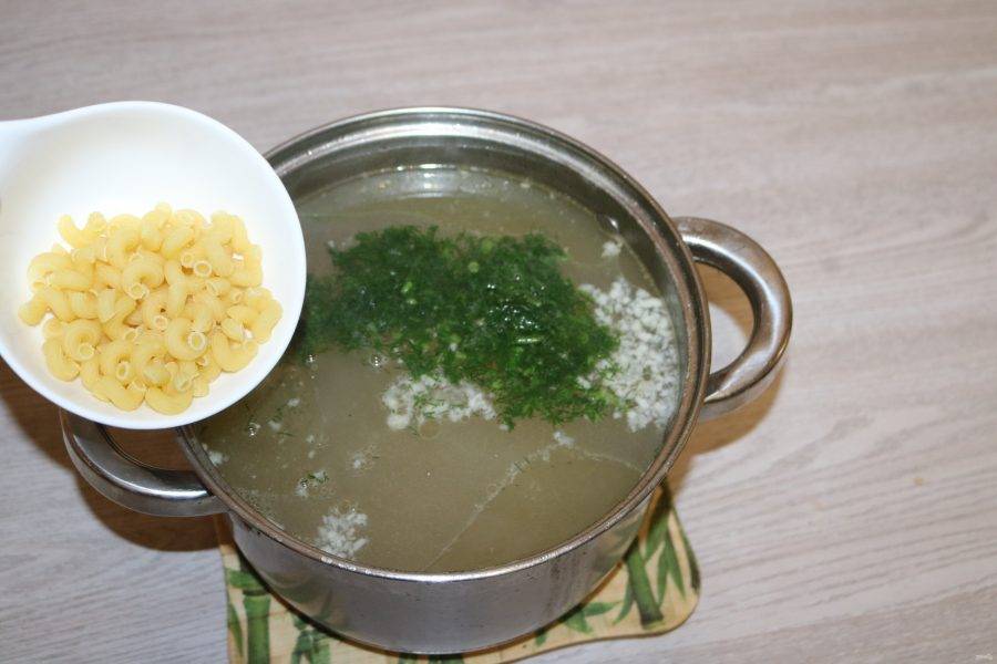 Супы с макаронами — вкусные рецепты с фото