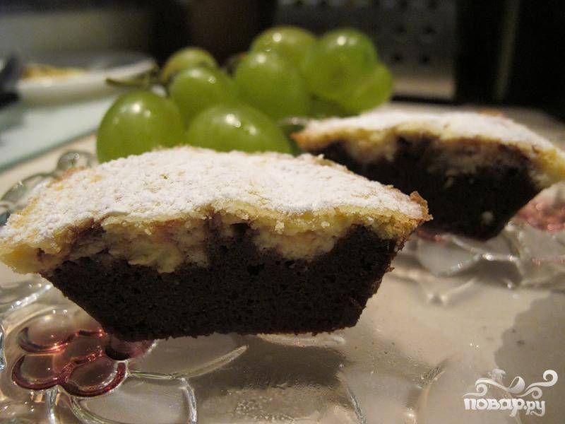 Рецепт мраморного брауни: шоколадный вкус с шелковистой текстурой