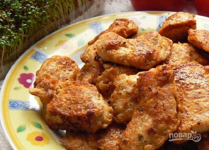 Пошаговый рецепт куриного филе в кляре